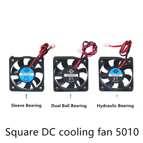 LINK CNC 3d printer fan 5010 50mm 50x50 x10 mm 5cm graphics card DC 5V 12V 24V