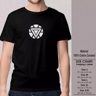 [SUPERIOR T-SHIRT] IRON MAN ARC REACTOR NEW premium distro shirt