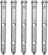Brixwell 900-21355-XCP5 85 Series Zinc Die Cast Pivot Bar - pack of 5
