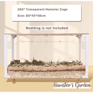 80cm Acrylic Hamster Cage 80cm Super Large Full Transparent Acrylic Hamster Box