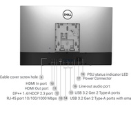 Dell Optiplex 24 7480 AIO I5-10500/32GB RAM/512GB SSD/1TB HDD23.8" FHD IPS/Win10 Pro 1 Year Warranty