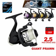 (2.5KG MAX DRAG) MESIN PANCING UDANG JENAMA BLUE EYES GIANT PRAWN FISHING REEL MADE FROM HIGH QUALIT