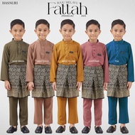 Baju Melayu Fattah Kids Edition Sedondon With Kurung Fazura Hasnuri Readystock HotItem