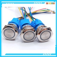 Sent From Bangkok Push-To-Press Switch Press Lock Size 22 Mm With Indicator Light 12 24 220v Socket 