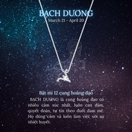 Dây chuyền cung hoàng đạo LAMY Aries Zodiac Pendant Necklace Silver 6062 - Dây chuyền bạc cung Bạch