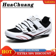 HUACHUANG 2021 New Cycling Shoes Men MTB Sneakers Mountain Bike Shoes SPD Cleats Road Bicycle Shoes Sports Outdoor Training Bicycle Sneakers Professional Cycling Shoes with Lock MTB Cycling Shoes Men SPD Cleats Shoes for Men Casual
