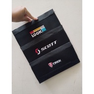 Chain Protector Black Embroidered Chain Protector/