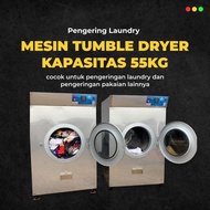 DISKON TERBATAS!!! PENGERING PAKAIAN TUMBLE DRYER KAPASITAS 25 KG