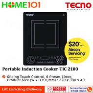 Tecno Ultra Slim Portable Induction Cooker TIC 2100