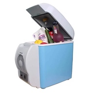 7.5L 6L Portable Car Refrigerator Peti Sejuk Mudah Alih Kereta Portable Fridge Freezer mini cold and warm small refrigor