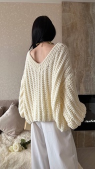 女式寬鬆毛衣 女式套頭毛衣 羊毛衫