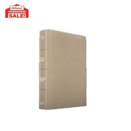 CSB Large Print Personal Size Reference Bible, Gold Leathertouch, Indexed: Csb Personal Size Referen