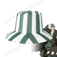 Hot Anime Bleach Cosplay Urahara Kisuke Gotei 13 Costume Kimono Uniform Cape Top Pants Hat Suit For 