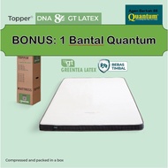 Quantum Greentea Latex DNA 8 CM Mattress Topper 90 100 120 160 180 200x200 Cm Mattress Topper