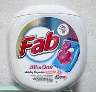 快潔 Fab 洗衣珠 60粒裝 櫻花味