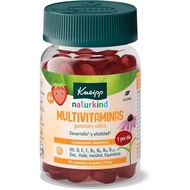 Kneipp Children's Gummies Multivitamins, Vitamins D, E, C, B5, B6, B9, B12, Zinc, Iodine, Inositol a