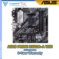 Asus Prime B550M-A WIFI II Am4 Motherboard Combo RYZEN 5 5500X3D/5600GT/5500/ 5600/5600X/5700X/5800X