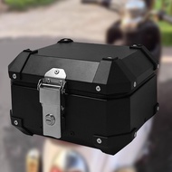 Dovewill Motorcycle Top Case 10L Motorbike Tail Box Trunk Sturdy Security Lock Motorcycle Rear Top B