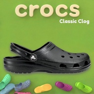 ORIGINAL Crocs Unisex Classic Clog, Classic Crocs Women's Sandals, Men's Crocs Sandals - Black