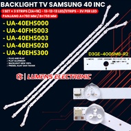 SAMSUNG 40 INCH TV BACKLIGHT UA40FH5003 UA40EH5000 UA40EH5003 UA40EH5020 UA40EH5300 BL LED LAMP 40EH