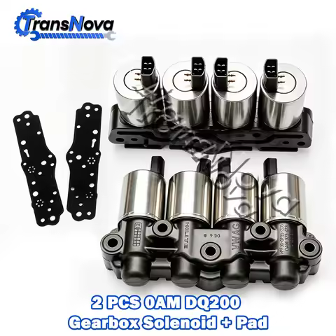 TransNova DQ200 0AM DSG Auto Transmission Solenoid Valve Kit Gearbox 7 Speed For VW Golf 7 Tiguan Fw
