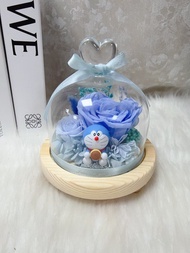 多啦A夢 叮噹 多啦 機械貓 藍玫瑰 花 生日 禮物 情侶 閨蜜 畢業 結婚禮物 情人節禮物 母親節禮物  畢業禮物 畢業花 畢業花束 聖誕禮物 退休禮物 情人節花束 母親節花束 母親節花 波波球花禮