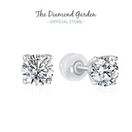 TDG 10K Lab Grown Solitaire Diamond Stud Earring