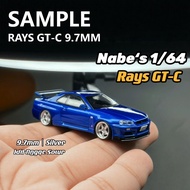 Chika RAYS GT-C/57CR/GTP Series Model Car Wheels Custom (In Stock)
