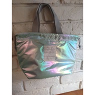 Tote Bag Drawstring 27 X 11 X 18 Dumpling Lunch Lightweight Outing