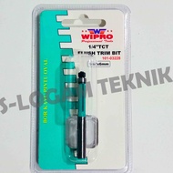 MATA WIPRO Straight Profile Bit + Bearing 1/4" x 6 mm (6 X 6 x 20) Bearing
