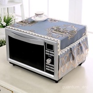 QY^-European-Style Microwave Oven Cover Oven Cover Towel Oil-Proof Cover Microwave Oven Cover Midea 