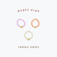 Cherry series | Beaded Ring | Beads ring | Ring | Korean ring | Ring | Custom custom