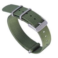 Nato 錶帶 18/20/22mm Elastic Watch Strap 傘兵 布帶 軍錶帶 纖維錶帶 尼龍錶帶 降落傘 Rolex AP PP Panerai Omega IWC Tudor black bay Seiko Hamilton Khaki Field 精工 代用 適用 not MN