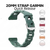 20mm CHAIN Strap Garmin Venu SQ 2 Plus Fr 245 55 645 Music Watch Strap