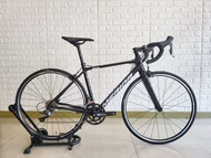 (ผ่อนชำระ 0% 10 เดือน)(ราคาโล๊ะสต็อค!!) จักรยานเสือหมอบ MERIDA SCULTURA 100 2023 สี METALLIC BLACK (SILVER)