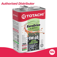 TOTACHI® EuroDrive 5W40 API SP ACEA A3/B4 4L Engine Oil (BMW LL-01MB 229.3 MB 229.5 MB 226.5 PORSCHE
