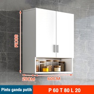 Lemari Dinding Dapur/Lemari Kabinet Dapur/Kitchen Set Rak Atas Dapur 3 Pintu Minimalis