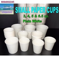 YSSV1130∏Small Paper Cup, 3, 4, 5, 6.5 oz, 50 PIECES, Drinking Service Cups, , White