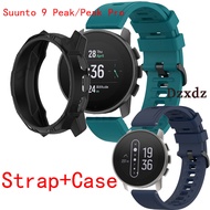 Suunto 9 Peak Pro Smart Watch Case Protector Cover Shell Accessories For Suunto 9 Peak strap Sports wristband Silicone Band