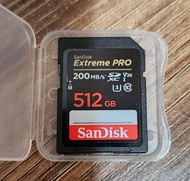 SanDisk Extreme PRO 512GB SD 記憶卡
