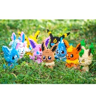 Pokemon 12Cm Micro Building Block Eevee Espeon Umbreon Leafeon Glaceon Vaporeon Jolteon Flareon Poke