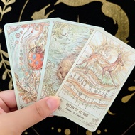 1 Box Soul Song Tarot Cards, Card Size 10.3x6cm, 78pcs Abstract English Tarot Cards, Suitable For Ch