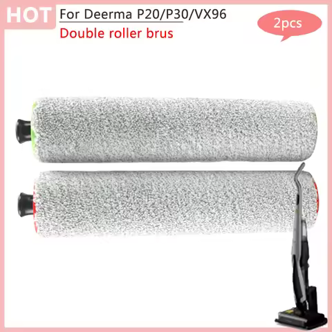 For Deerma P20 P30 VX96 Dual-Axis Floor Vacuum Cleaner Rolling Brush Main Brush Spare Parts Floor Wa