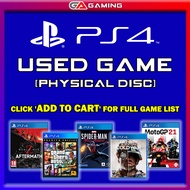 [Title A-E] PS4 Used / Second Hand Games [Physical Gamedisc]