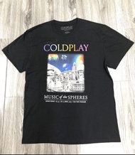 Coldplay Music of the Spheres 世界巡迴演唱會香港站T-shirt（size：L）