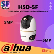 Dahua H5D-5F (5+5MP Indoor Wi-Fi Dual-Lens Pan & Tilt Camera | 360° View | AI Human & Vehicle Detect