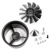 QX-MOTOR 64mm Accessories 12  Ducted Fan EDF with Ducted Barrel For RC Drone Brushless Motor