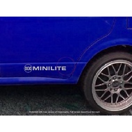 CFS140 MINILITE Perodua Kelisa Gino 2X pcs Door Pintu Stiker Sticker Vinyl Decal Stripes
