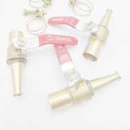 Fire Reel Switch Water Gun Head DN15 Ball Valve Copper Gun Head 6 Points Self-Rescue Reel Joint 19 W