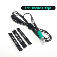 เครื่องเชื่อม C115/C210/C245ปลายบัดกรีที่จับใช้ได้กับ Jbc Sugon Aifen A9 A9 Pro/ Kjmp97 T21
